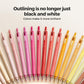 ENMY 6 PCS/Box POP Acrylic Fineliners Washable Colored Gel Pen