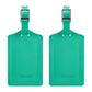 1 Pair Vintage PU Leather Luggage Tag