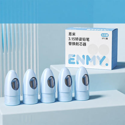 ENMY 5 PCS/Box 3.15mm Cute Style Pencil Replacement Sharpener