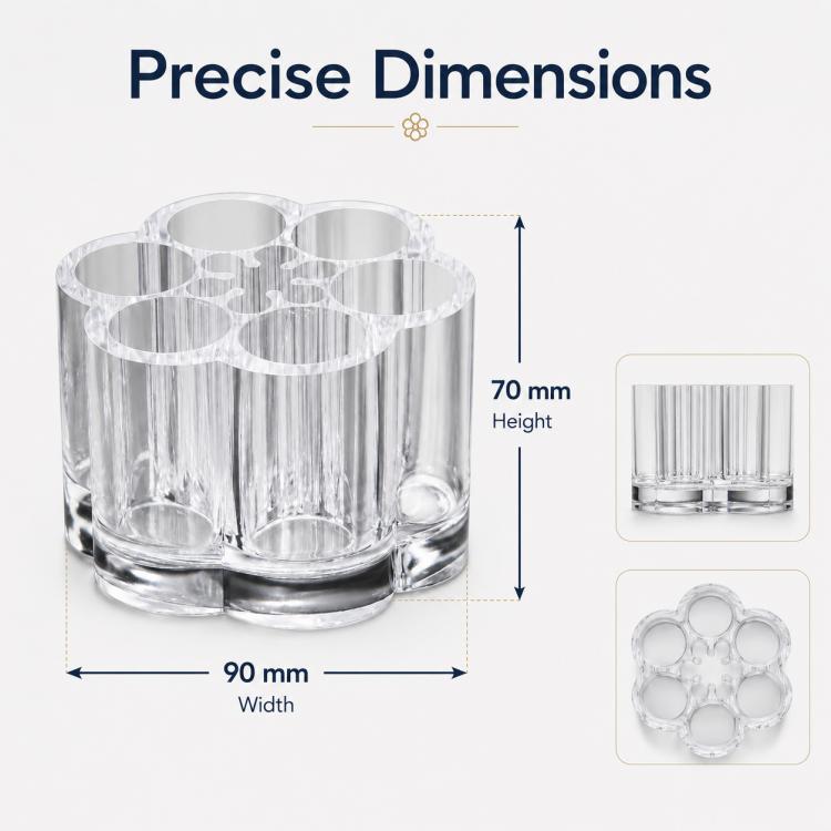 High-Transparency Plastic Pen Holder, K-090, K-089, K-088