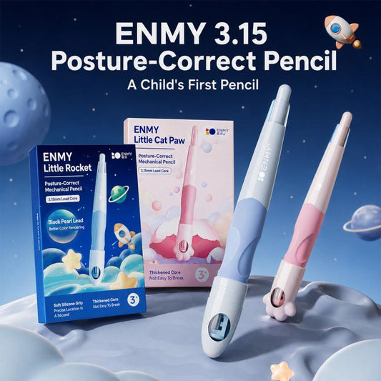 ENMY Cat Paw Rocket Shaped 3.15mm Posture Correction Mechanical Pencil