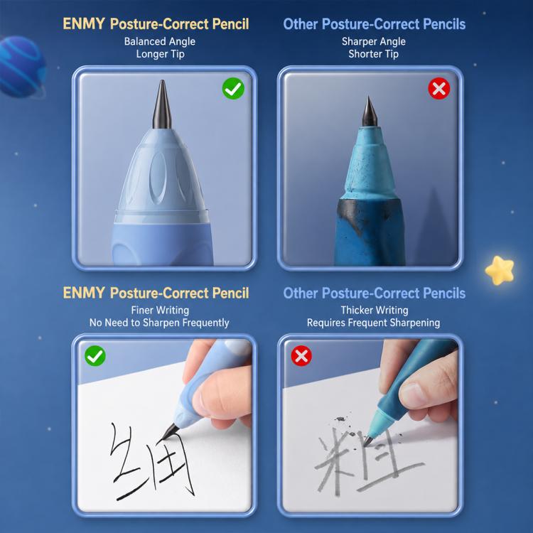 ENMY Cat Paw Rocket Shaped 3.15mm Posture Correction Mechanical Pencil