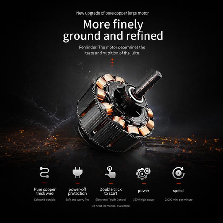 Large-capacity Portable Multi-Function Crushed Ice Juicer