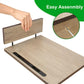 Adjustable Wooden Rotating Monitor Stand