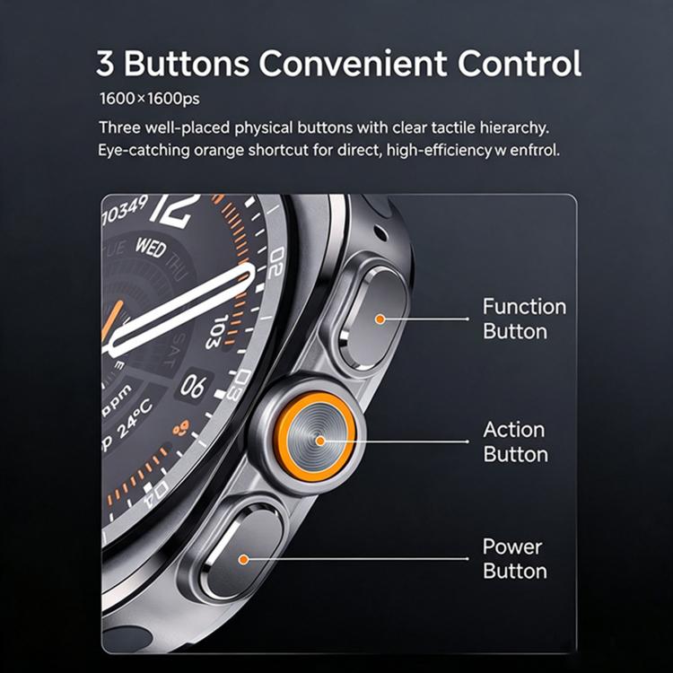 W9 1.52 inch Smart Watch Ultra2 Supports Bluetooth Calls