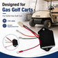 AC CDI ignitor module with wire harness, black ignition box for gas golf carts