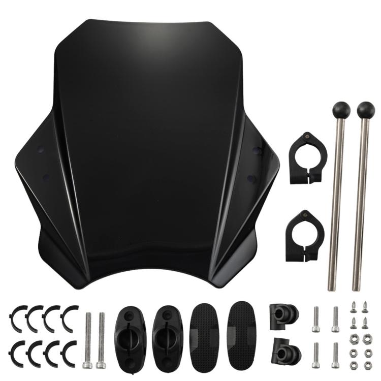 MO-WS015 Universal Motorcycle Modification Windshield, MO-WS015