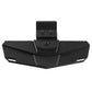 Black UTV center rear view mirror with central mounting base