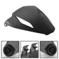 Smoked finish dashboard cowl cover, black tinted, with visible mounting holes