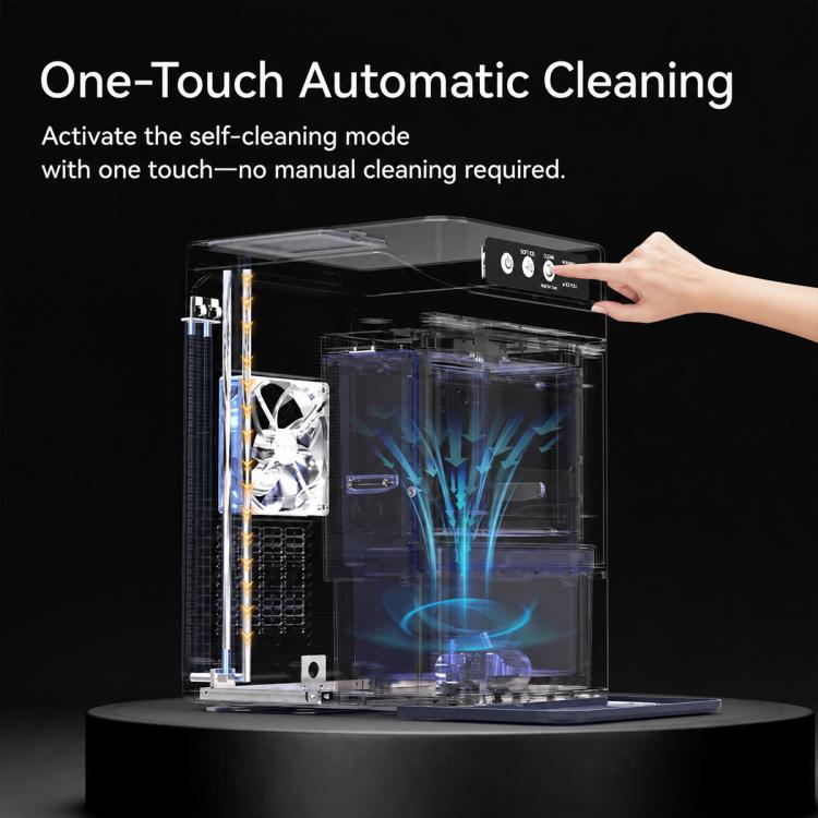 Commercial Household Fully Automatic Intelligent Ice Maker, US Plug, UK Plug, EU Plug
