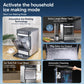 Commercial Household Fully Automatic Intelligent Ice Maker, US Plug, UK Plug, EU Plug