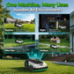 YAT YT8802 Intelligent Lawn Mower Robot, Automatic Grass Trimmer for Garden Lawn Weeding