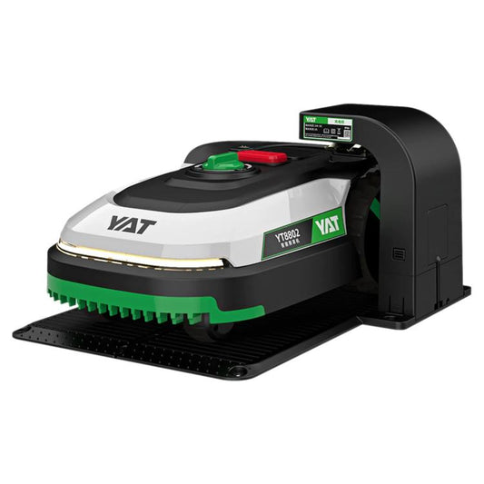 YAT YT8802 Intelligent Lawn Mower Robot, Automatic Grass Trimmer for Garden Lawn Weeding