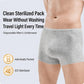 5 PCS/Pack Men Disposable Boxer Briefs Sterilized Single-Use Underwears, L, XL, XXL, XXXL, XXXXL