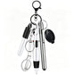 Multifunctional Nurse Ballpoint Pen Set with Flashlight Foldable Scissors Keychain