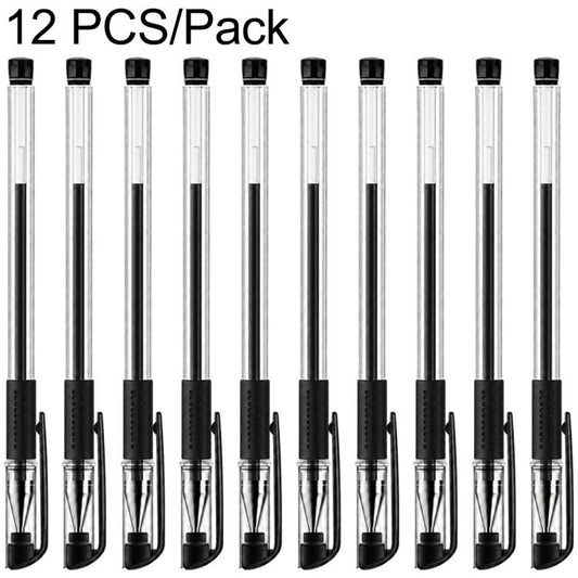 12 PCS/Set Deli 6600ES 0.5mm Bullet-tip Gel Pen Sign Pen