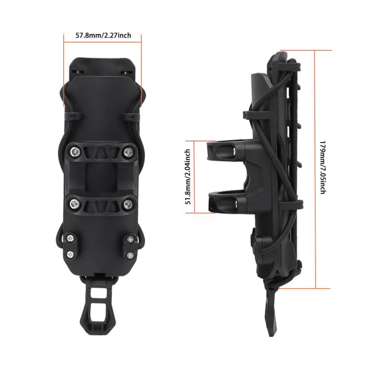 M-CH006 Water Bottle Holder for Motorcycle Crash Bars / Top Cases