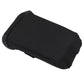 Black padded dust-proof tool bag with stitched seams and curved edges