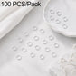100-pack open jump rings, silver-tone finish, small metal loops for DIY jewelry