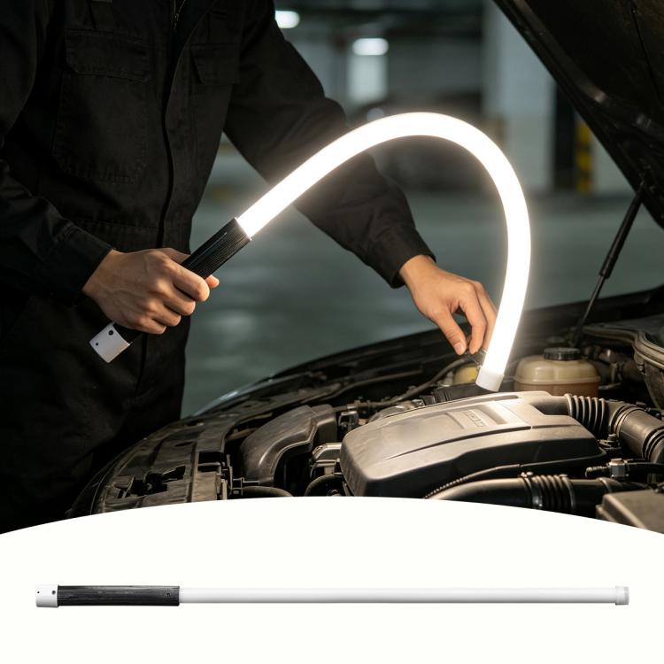 Car Repair Outdoor Multifunctional Portable Flexible LED Work Light, White Light, Multi-mode RGB