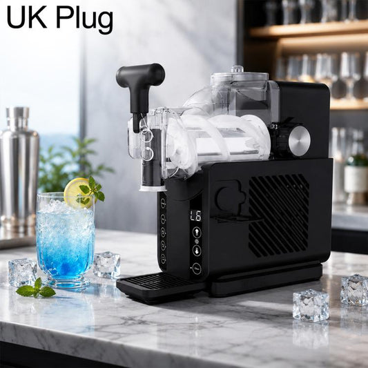Fully Automatic Commercial-grade Large Capacity Shaved Ice Machine, US Plug, UK Plug, EU Plug