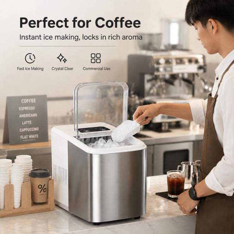 Small-sized Household Intelligent Bullet Ice Maker, US Plug, UK Plug, EU Plug