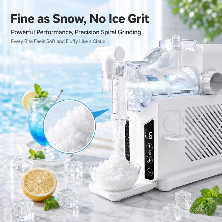 Household Commercial Fast Fully Automatic Shaved Ice Machine, US Plug, UK Plug, EU Plug