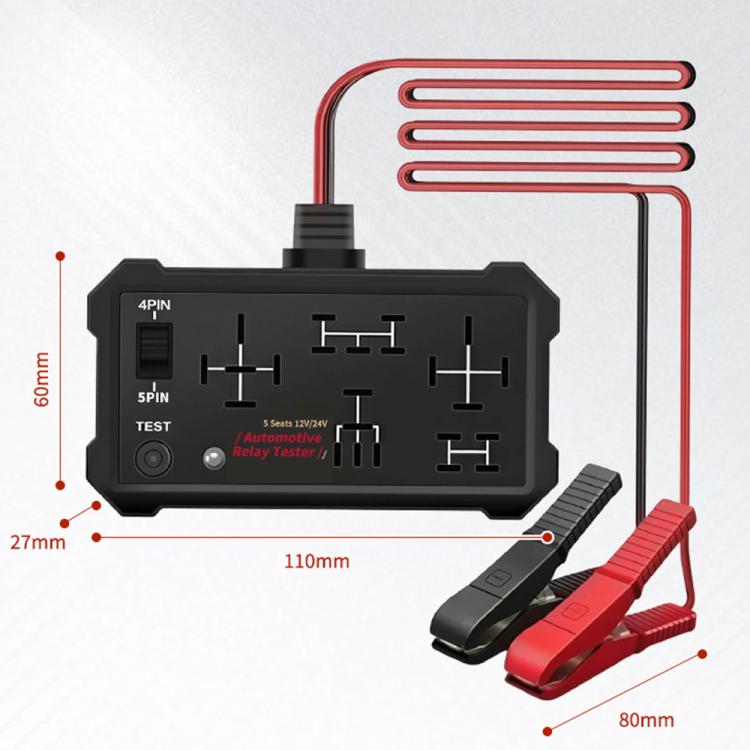 DW950 12V/24V Universal Automotive Relay Tester