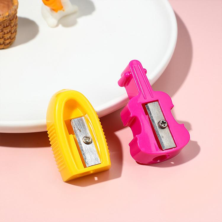 5 PCS/Pack Simple Manual Single-hole Pencil Sharpener