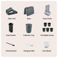 Household Multifunctional Electric Fruit and Vegetable Slicer Cutting Machine, Basic, Digital Display