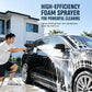 Handheld foam sprayer car washer gun with water spray for car cleaning