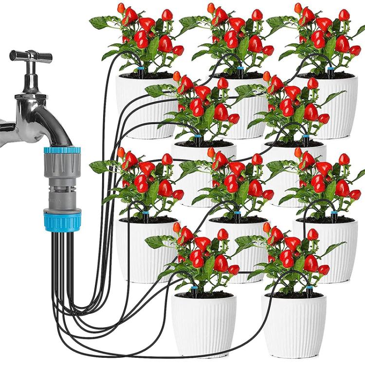 10 in 1 Drip Irrigation Watering Kit, Automatic Plant Watering System, Self Watering Tool, 10 in 1 Drip Irrigation Device