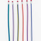5 PCS/Pack Unbreakable Colored Striped Soft Pencil