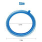 Blue tire belt ring size: 7.6 in outer diameter, 6.1 in inner diameter