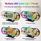 DS-3827LP LED Display Electronic Alarm Clock, RGB Ambient Light Mirror Projection Digital Clock