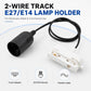 2-Wire Track Lamp Holder with 88cm Cable, E14, E27