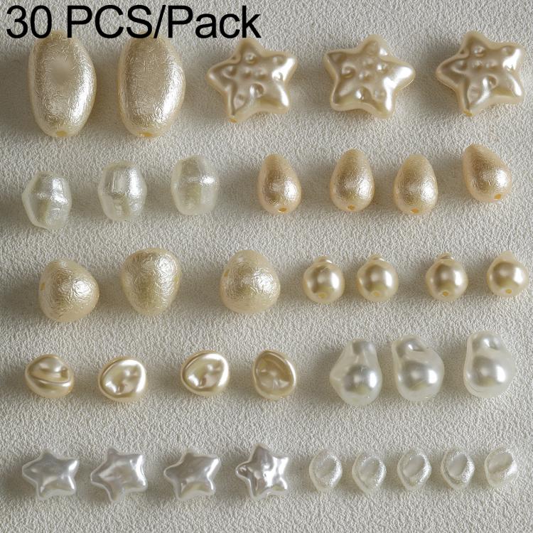 Irregular Faux Pearl Beads DIY Accessories for Phone Straps
