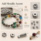 Tarnish-Resistant Titanium Steel Spacers and Beads DIY Accessories for Phone Straps