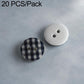 20 PCS/Set Colorful Resin Buttons for DIY Bracelets Accessories