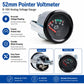 52mm High-precision Pointer-type 8-16V Voltmeter, 52mm Voltmeter