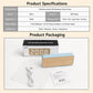 DS-5821L Multifunctional Bamboo Texture Smart LED Digital Display Electronic Alarm Clock