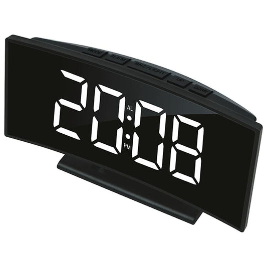 DS-3621L-2 Multifunctional LED Curved Screen Display Electronic Digital Clock