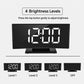 DS-3621L-2 Multifunctional LED Curved Screen Display Electronic Digital Clock