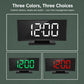 DS-3621L-2 Multifunctional LED Curved Screen Display Electronic Digital Clock