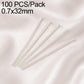 Silver-plated bead head pins with round heads, 0.7x32mm, 5 pins shown