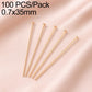Rose gold tone bead head pins 0.7x35mm, straight pins with looped heads for charm jewelry