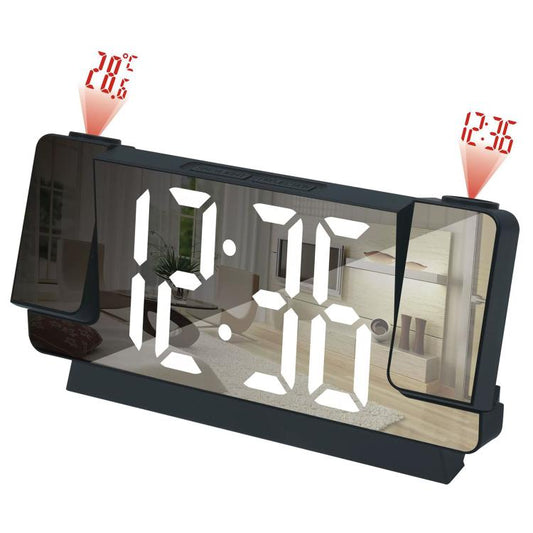 DS-3822LP Multifunctional LED Screen Dual Projection Mirror Display Electronic Digital Clock