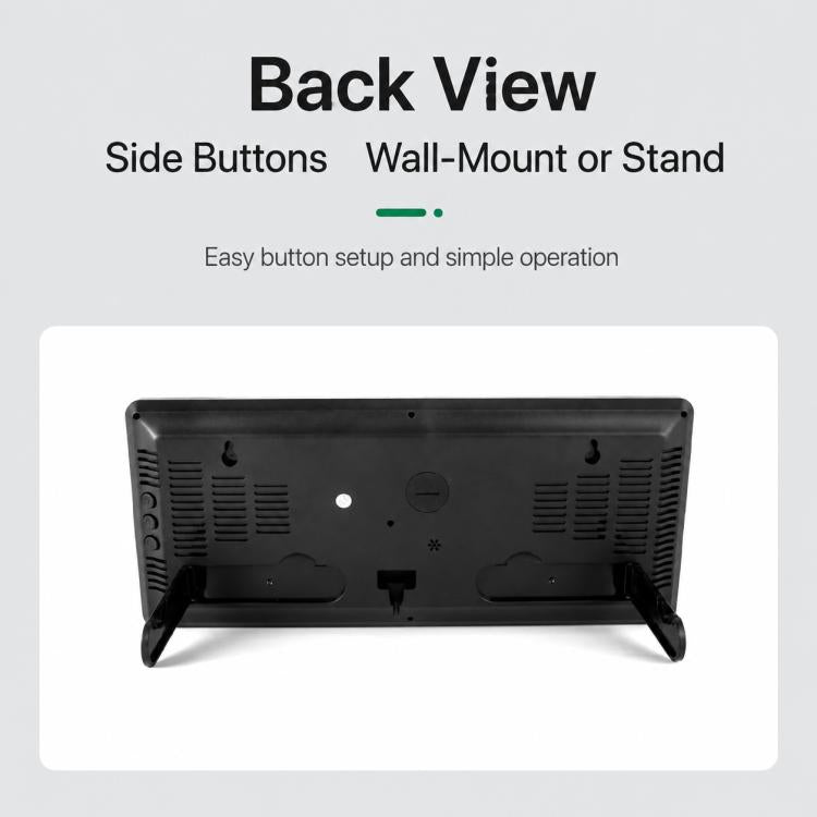DS-3809L LED Multifunctional HD Digital Display Large Screen Electronic Clock with Remote Control