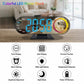 DS-3827LW Desktop Colorful Light LED Digital Display Mirror Electronic Clock