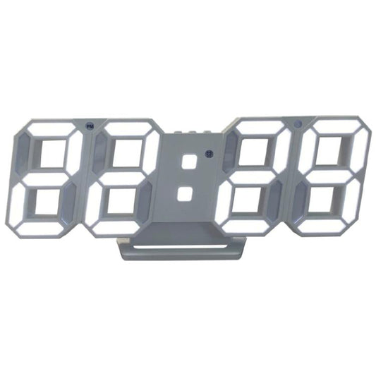 DS-3638B Creative 3D Stereoscopic Design Alarm Clock, LED Digital Electronic Clock